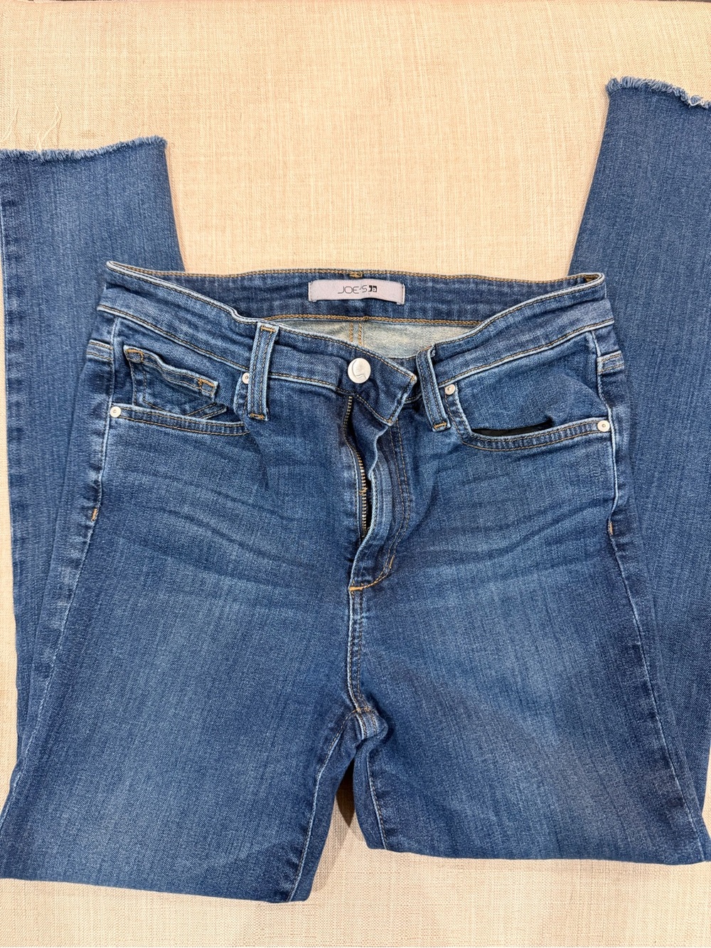 Joe's Jeans Jeans Mid-Rise Blue Stretch Denim Jeans